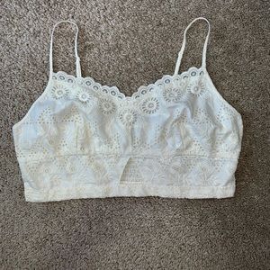 American eagle crop top, size large